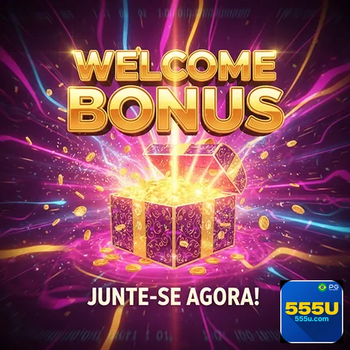 Imagem promocional do bônus 05 no site 555u, destacando oportunidades especiais e prêmios exclusivos.