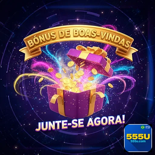 Imagem promocional do site 555u destacando o bônus 07 para aproveitar ofertas exclusivas.