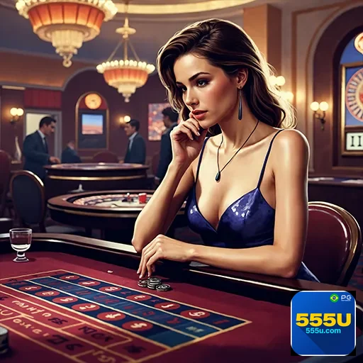 Imagem de casino no site 555u, com jogos e ambiente de apostas online atraente e seguro.